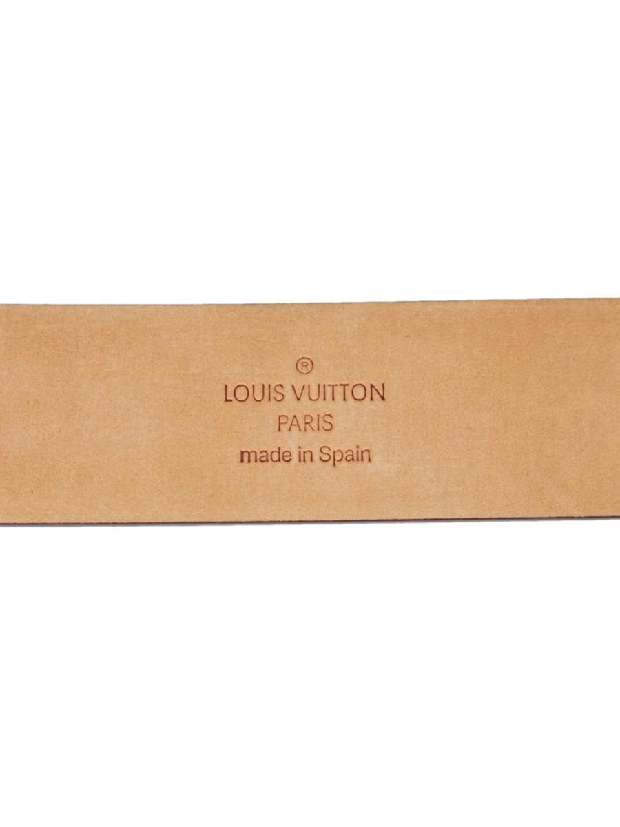 GÜRTEL - LOUIS VUITTON MONOGRAM BRAUN 90 CM