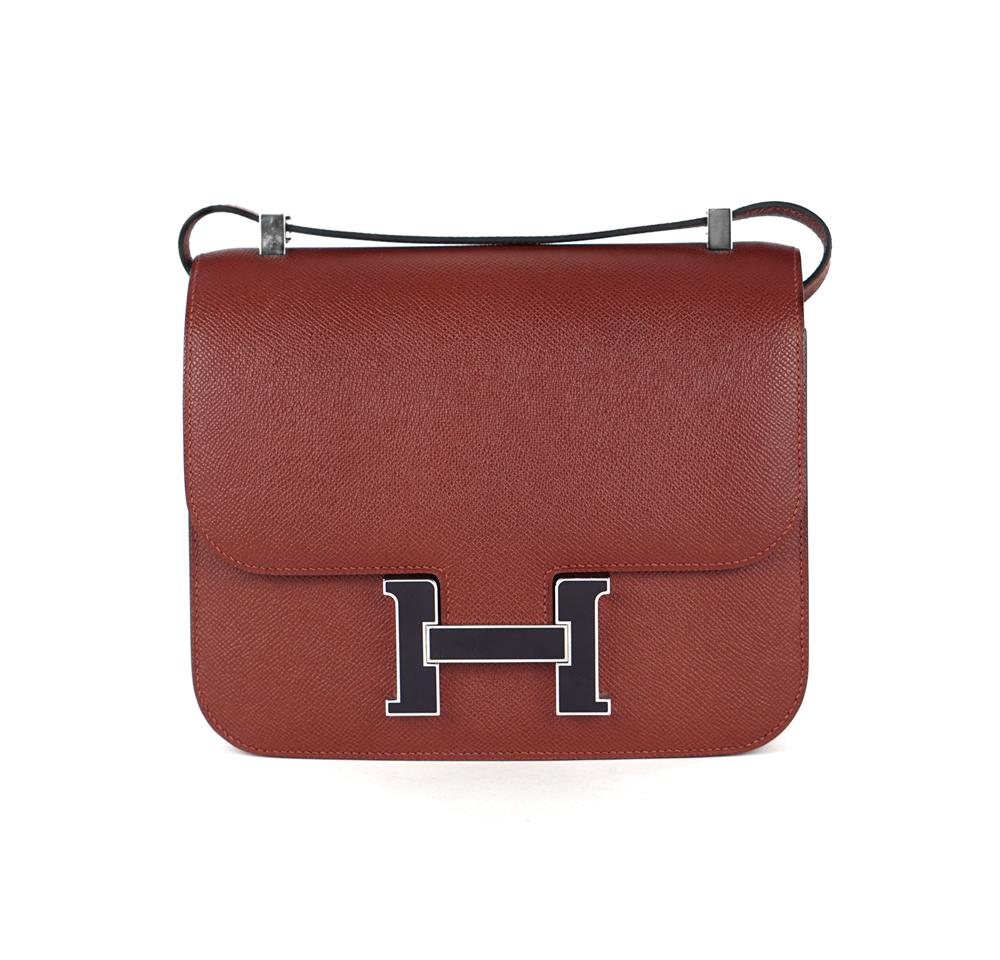 UMHÄNGETASCHE - HERMÈS CONSTANCE 24 ROUGE