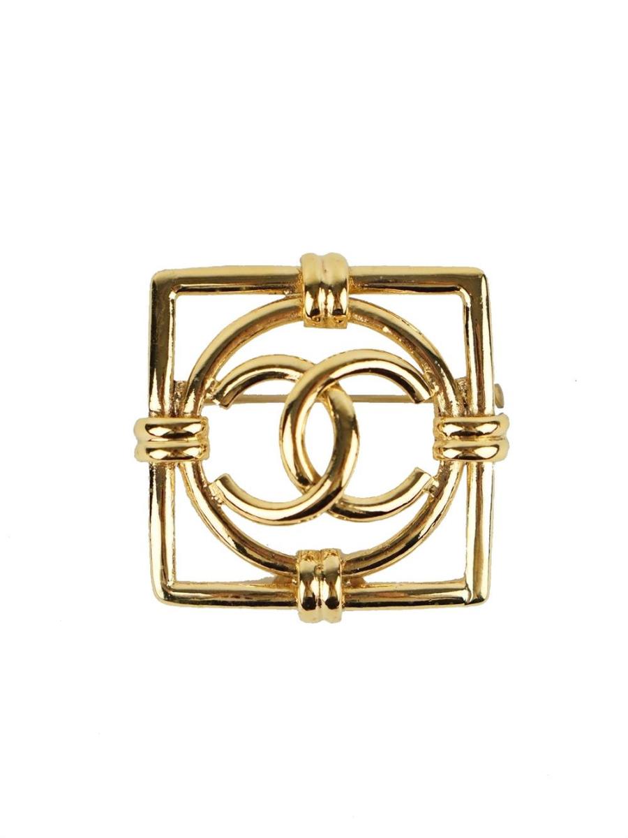 BROSCHE - CHANEL VINTAGE CC