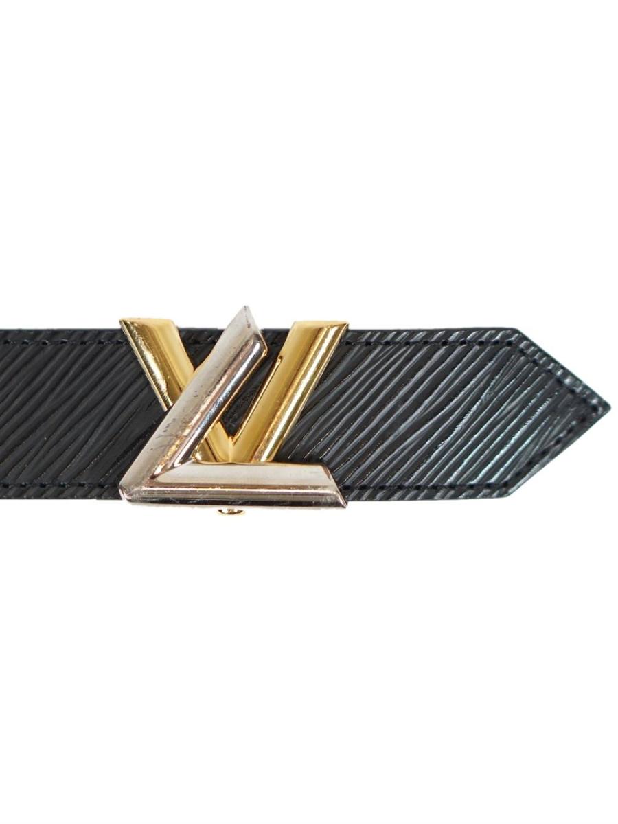 GÜRTEL - LOUIS VUITTON TWIST EPI SCHWARZ 90 CM