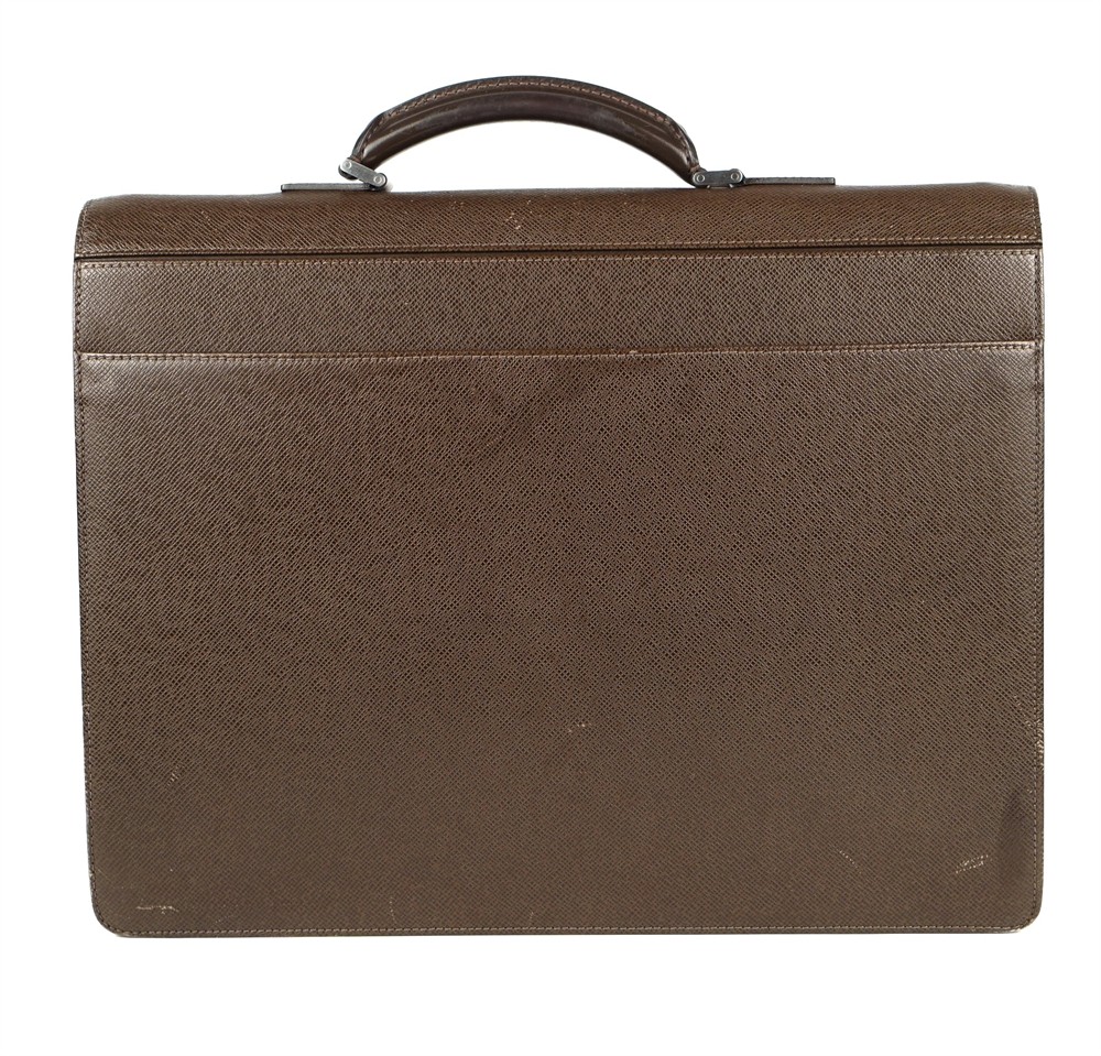 BUSINESSTASCHE - LOUIS VUITTON TAIGA ROBUSTO BRIEFCASE