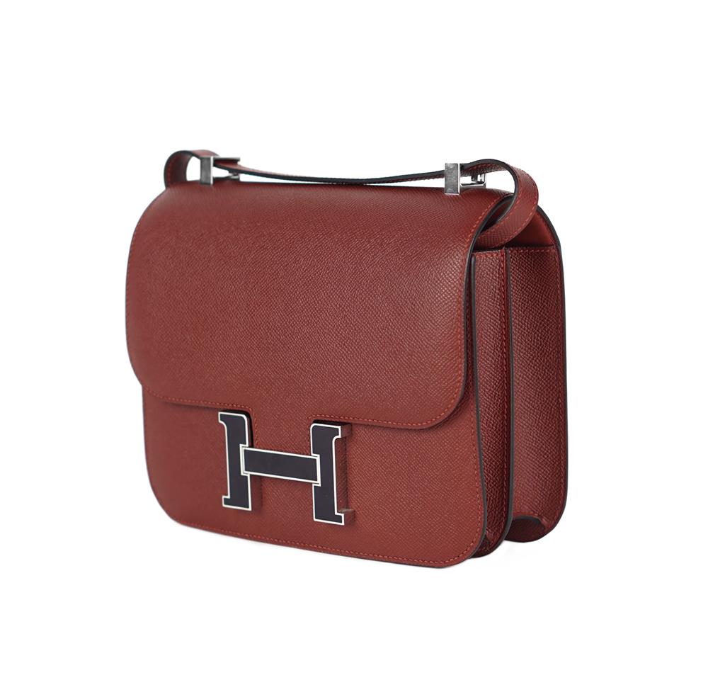 UMHÄNGETASCHE - HERMÈS CONSTANCE 24 ROUGE