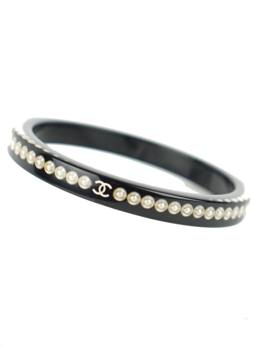 ARMBAND - CHANEL VINTAGE CC LOGO PERLEN