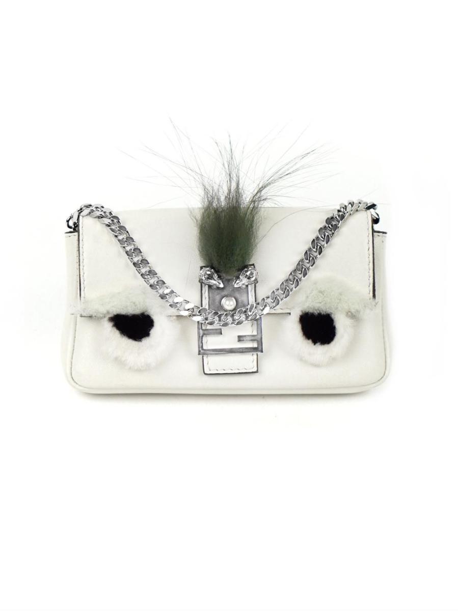 UMHÄNGETASCHE - FENDI MICRO MONSTER BAGUETTE