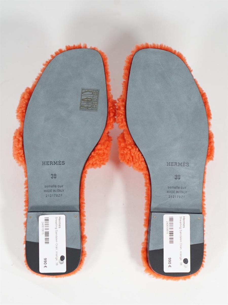 SANDALEN - HERMES ORAN ORANGE