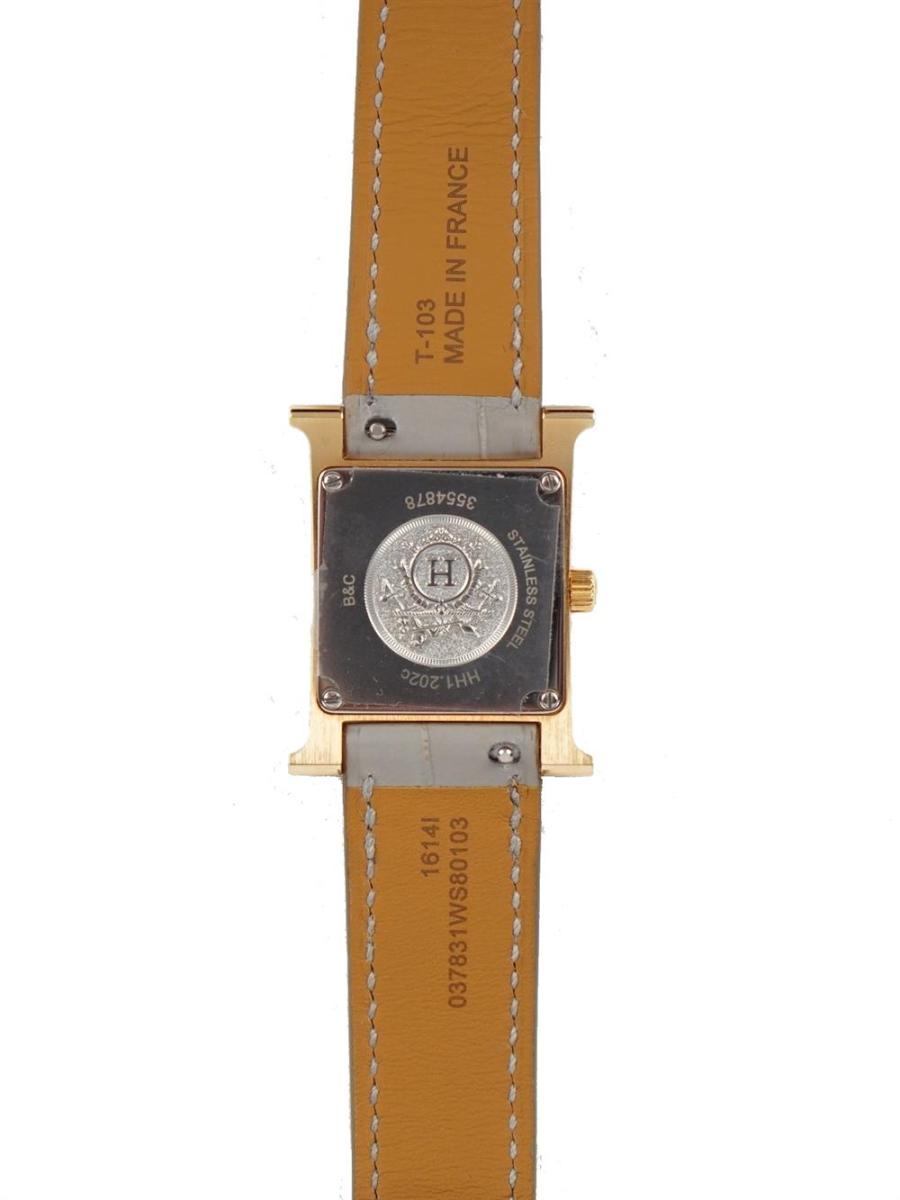 ARMBANDUHR - HERMÈS HEURE HPM KROKO