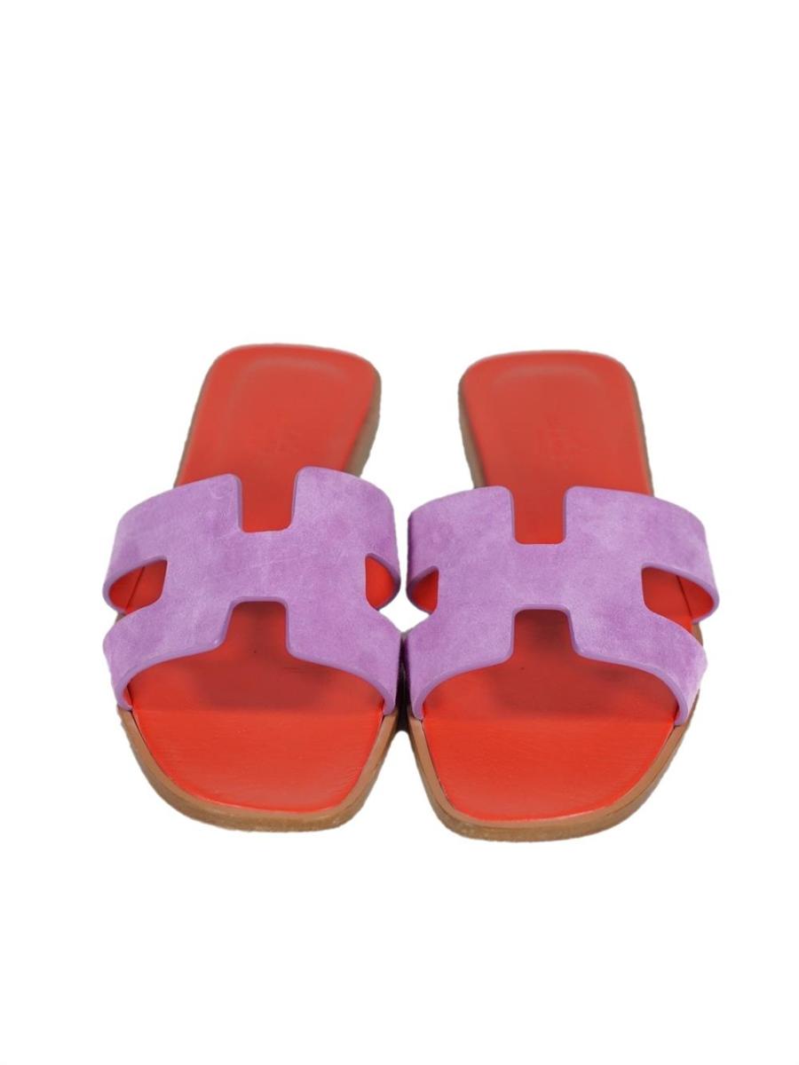 SANDALEN - HERMES ORAN LILA