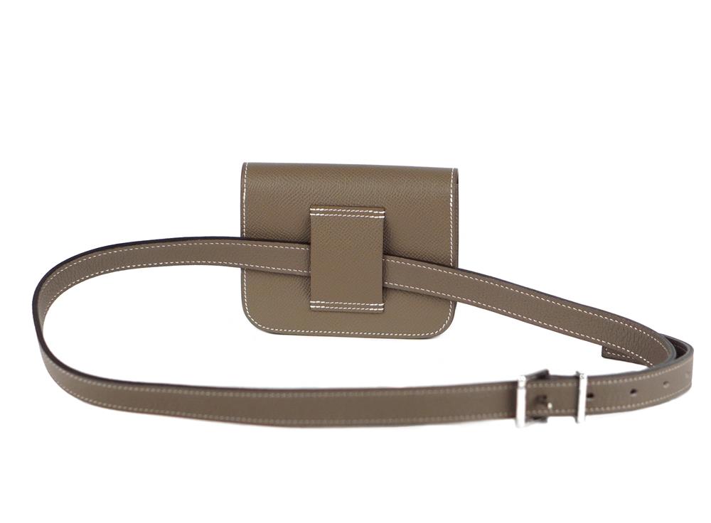 BAUCHTASCHE - HERMÈS CONSTANCE SLIM PORTEMONNAIE ETOUPE