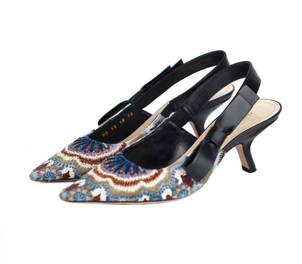 PUMPS - CHRISTIAN DIOR SLINGBACK