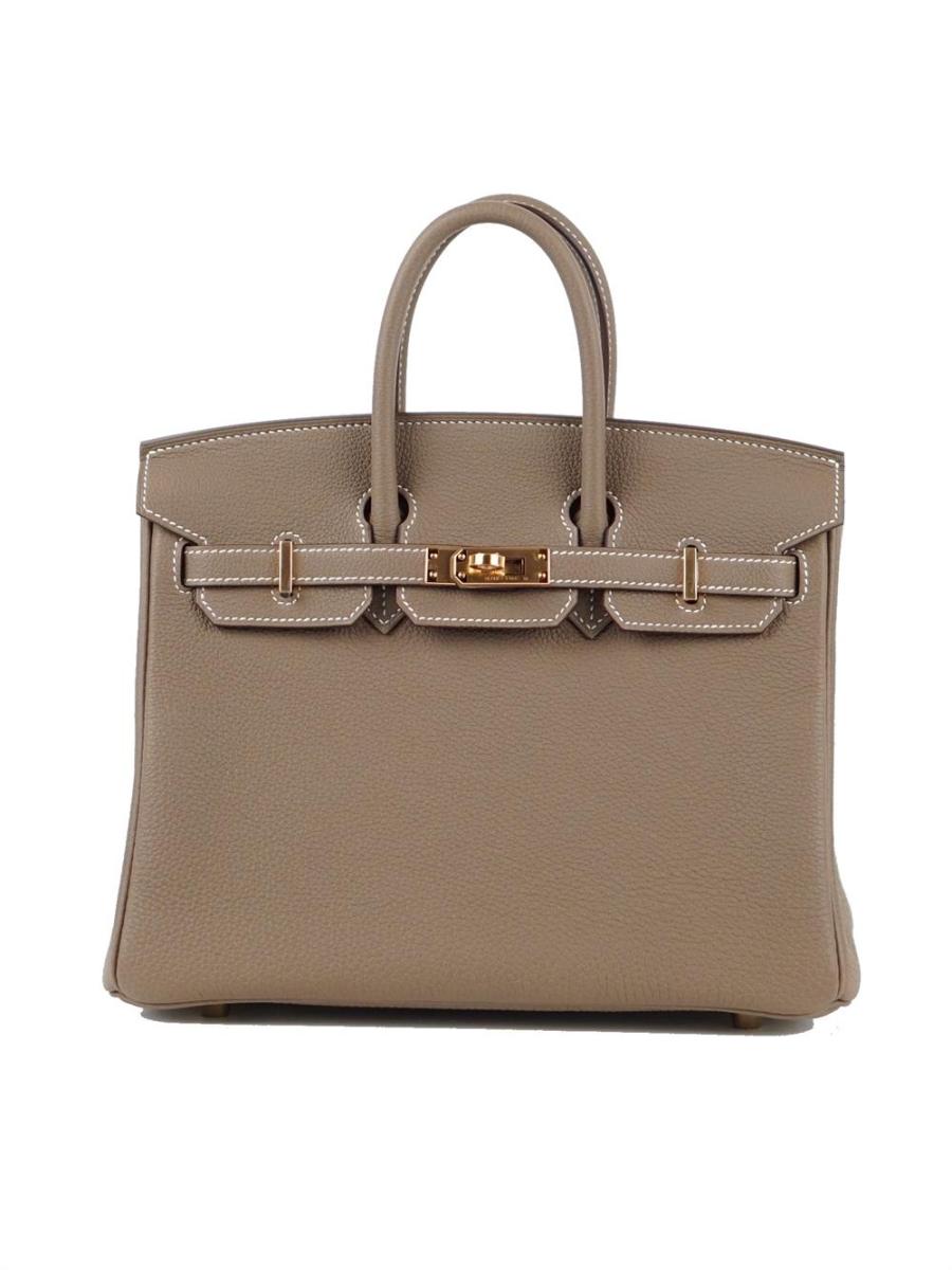 HENKELTASCHE - HERMÉS BIRKIN 25 ETOUPE TOGO GHW 2021