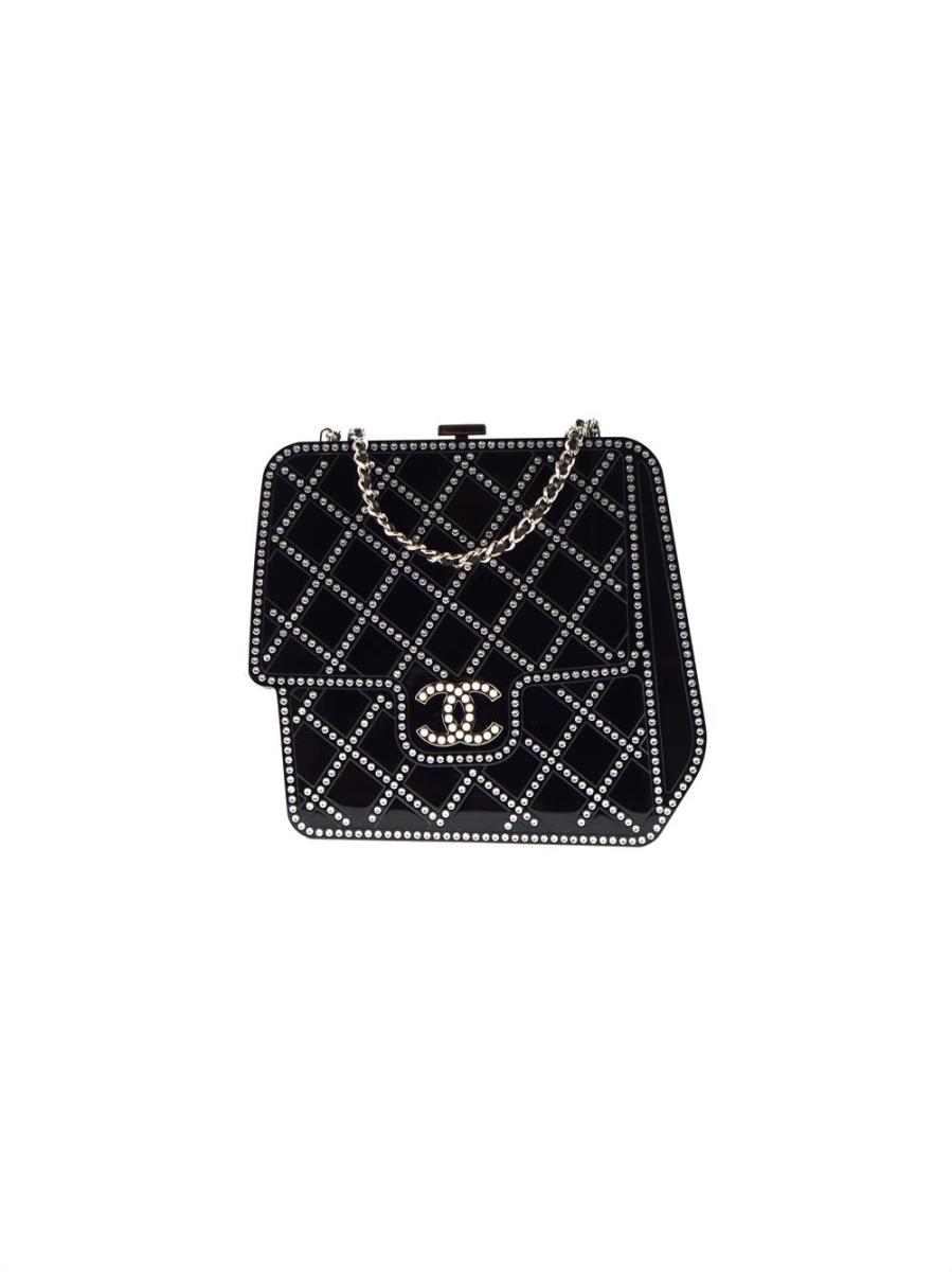 CLUTCH - CHANEL PEARL QUILTED  ABENDTASCHE
