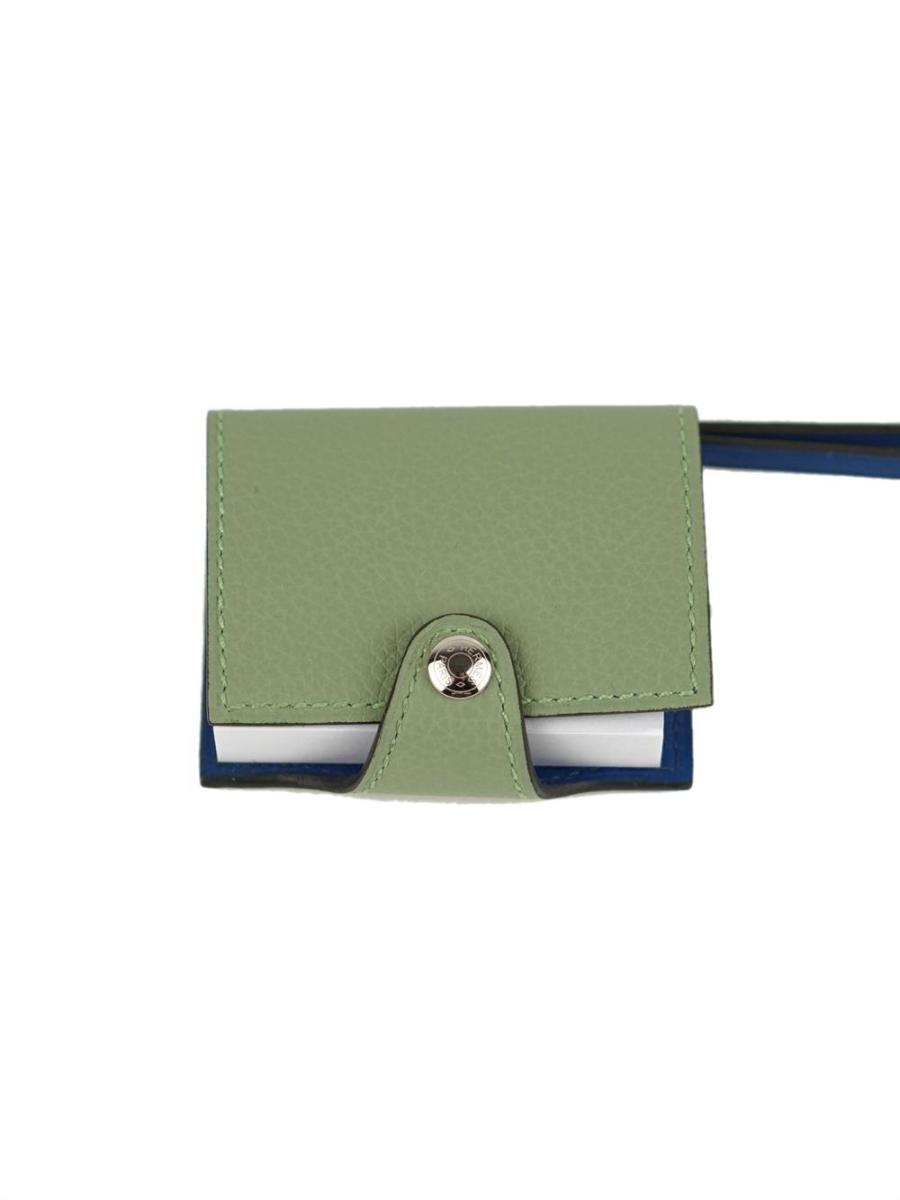 ANHÄNGER - HERMÈS NOTEBOOK ULYSSE NANO MINT