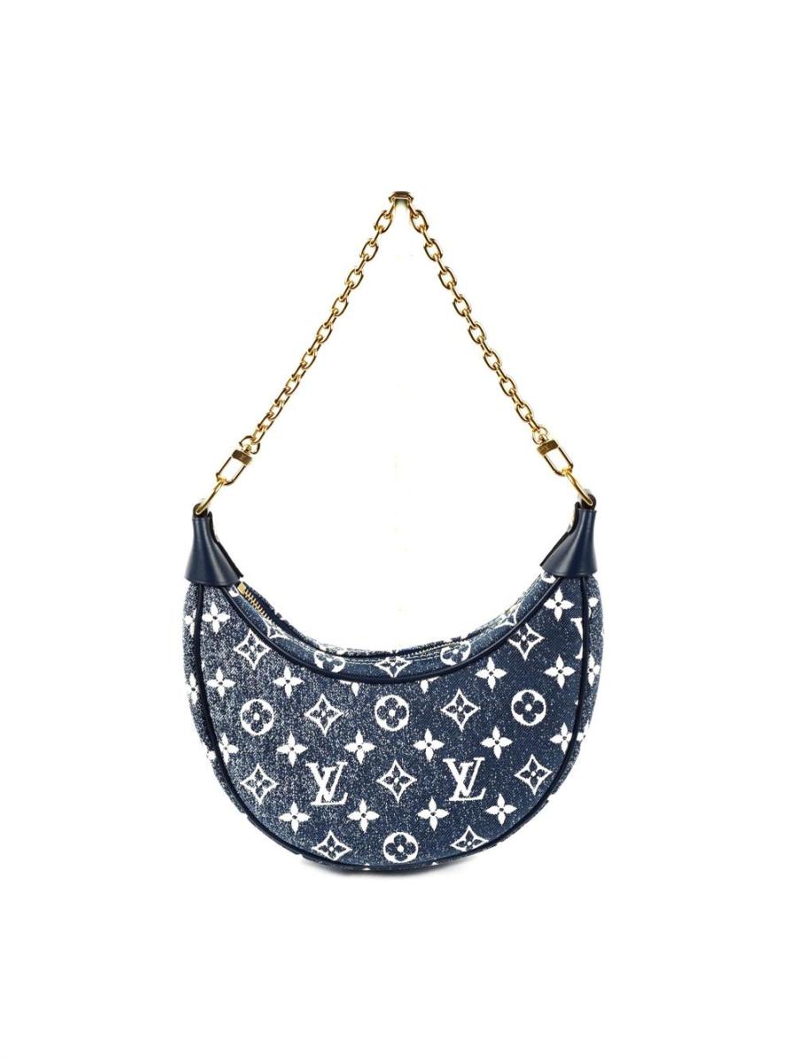 HANDTASCHE - LOUIS VUITTON MONOGRAM DENIM LOOP BAG