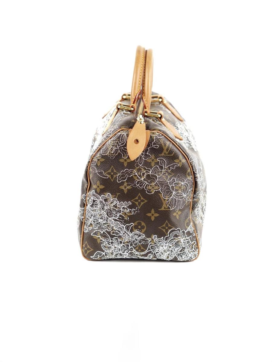 HENKELTASCHE - LOUIS VUITTON SPEEDY 30  DANTELLE