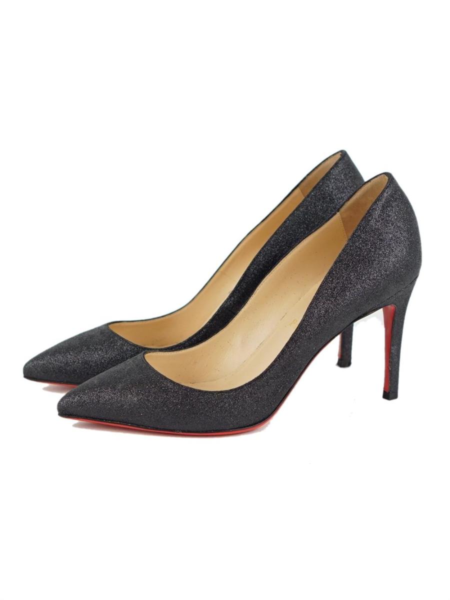 PUMPS - CHRISTIAN LOUBOUTIN CROSTA COMETE KATE 85 GLITTER