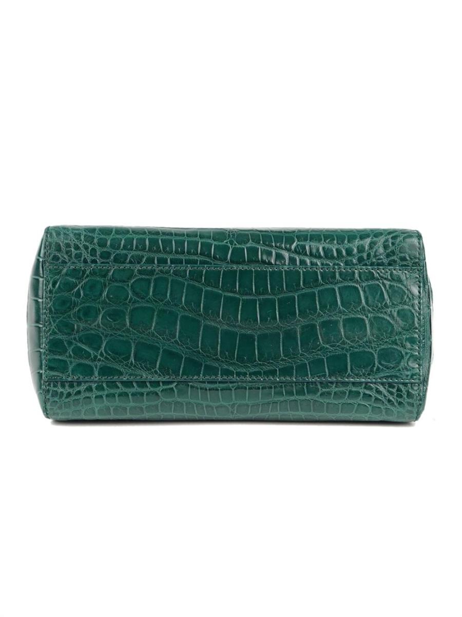 HENKELTASCHE - FENDI PEEKABOO MINI EMERALD GREEN