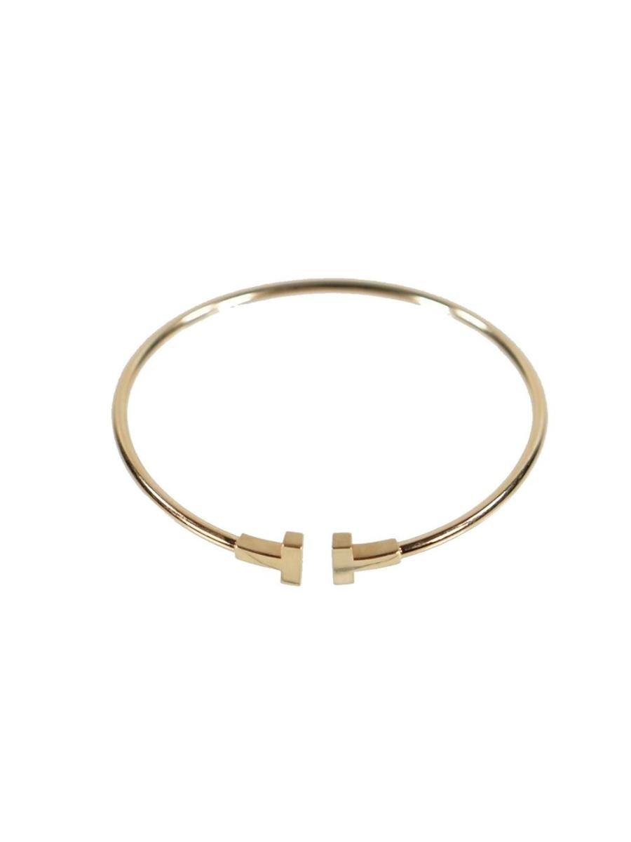 ARMBAND - TIFFANY & CO T-WIDE WIRE ROSEGOLD 18 KARAT Ø 5,8cm